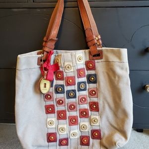 Fossil tote bag